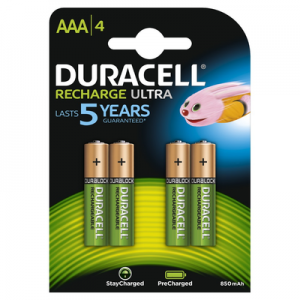 Duracell oplaadbare batterijen AAA