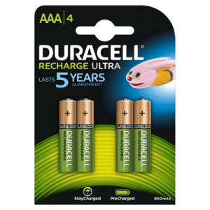 Duracell oplaadbare batterijen AAA Duracell oplaadbare batterijen AAA