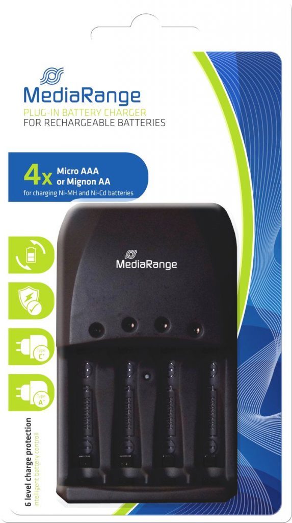 Mediarange 191 oplaadbare batterijen lader Mediarange 191 oplaadbare batterijen lader