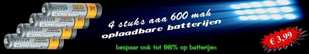 Oplaadbare batterijen aa 