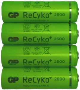 GP oplaadbare batterijen aa GP oplaadbare batterijen aa